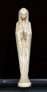 Miniatura raffigurante Madonna.
